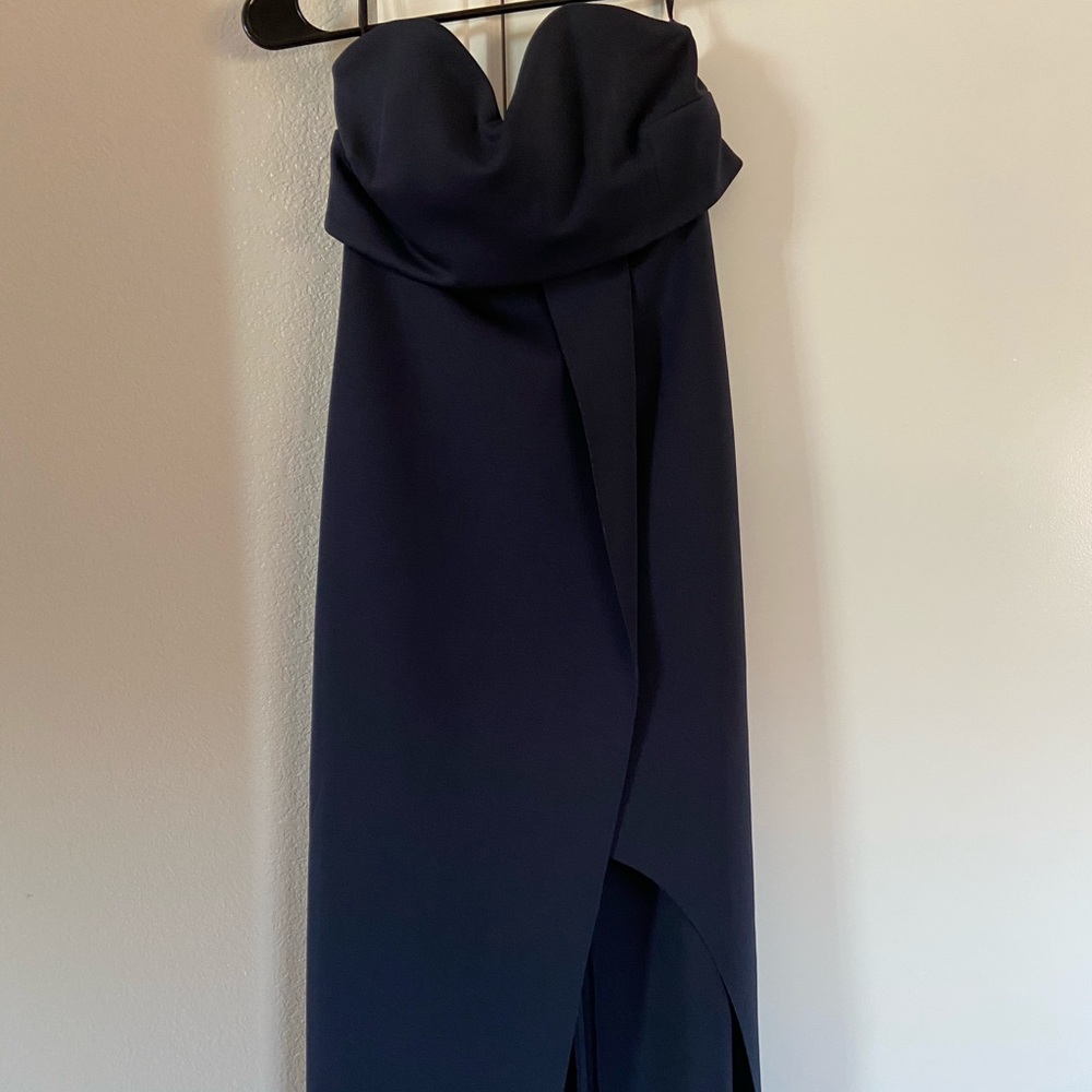 Navy blue ASOS dress